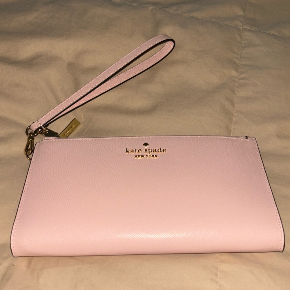 kate spade Pink Wristlet Clutch